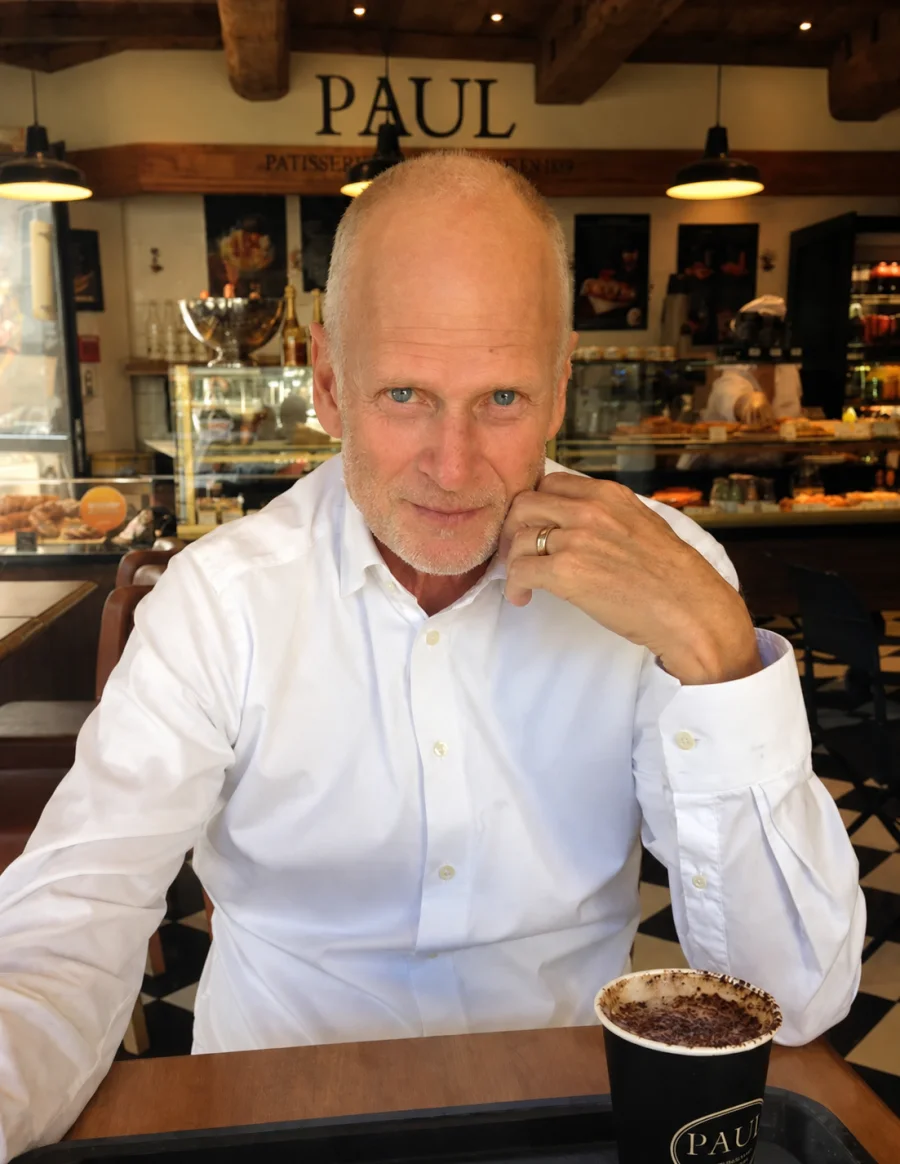 Anders i en cafémiljö