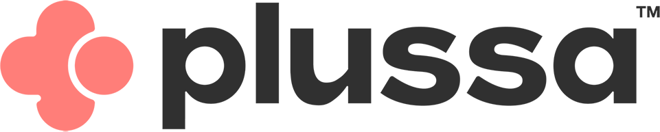 Logotyp för Plussa